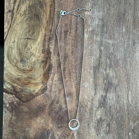 Alexis Bittar Rose Gold necklace with stones, adjustable chain. - Picture 8 of 11